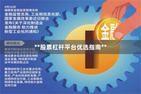 **股票杠杆平台优选指南**